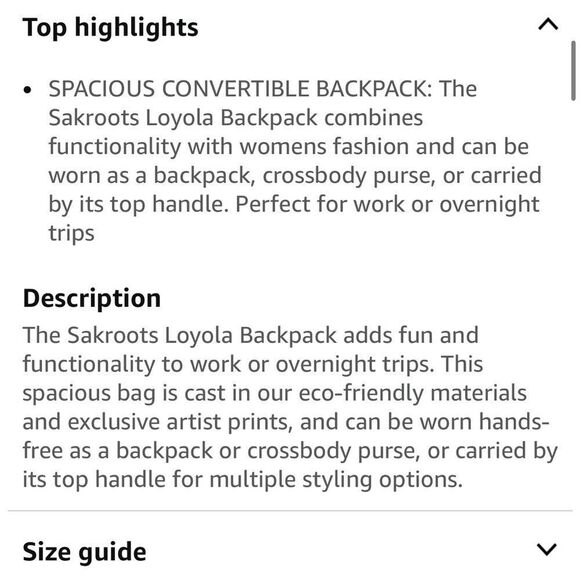 Sakroots Eco-Twill Backpack - Multicolor Butterfly main image 6